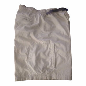 Nike ACG Men’s Shorts Tan Elastic Waist Pockets Size L JC531